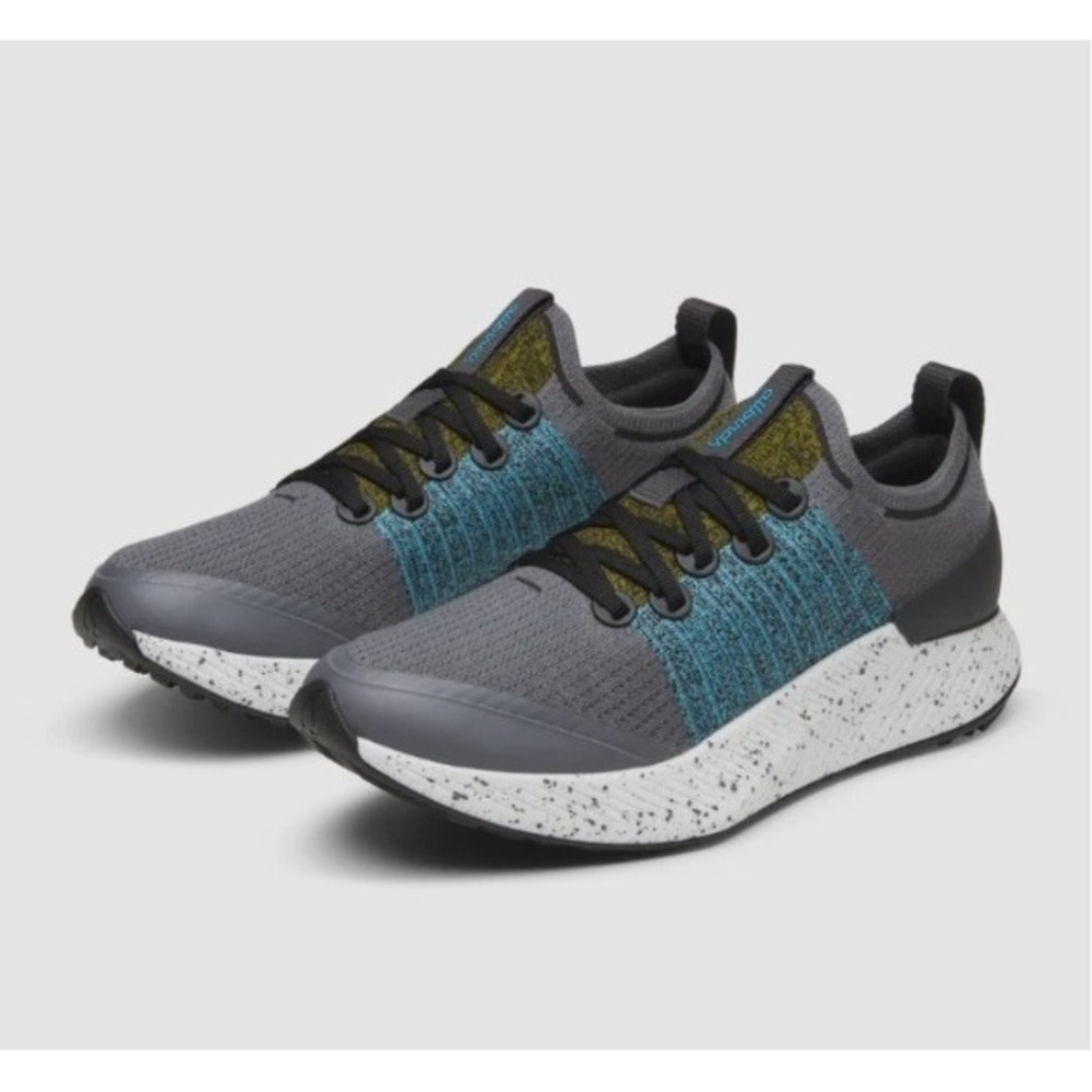 Allbirds Tree Glider Mens Size 14 Multi Grey Blue NWOB Knit Sneakers Gym Shoes